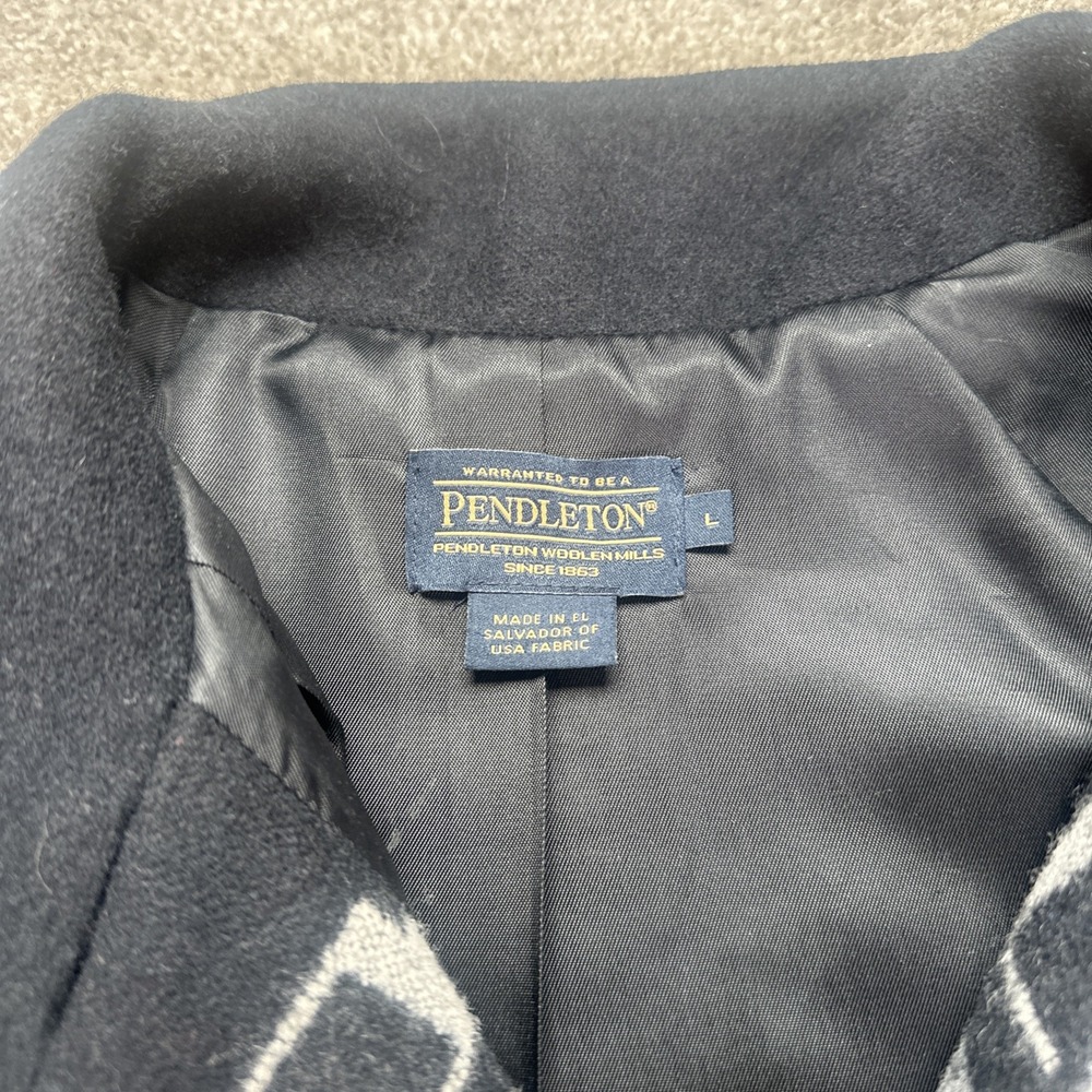 Pendleton Women's Aztec Southwestern Design 100% Wool Jacket‎ Size Large - Picture 5 of 13